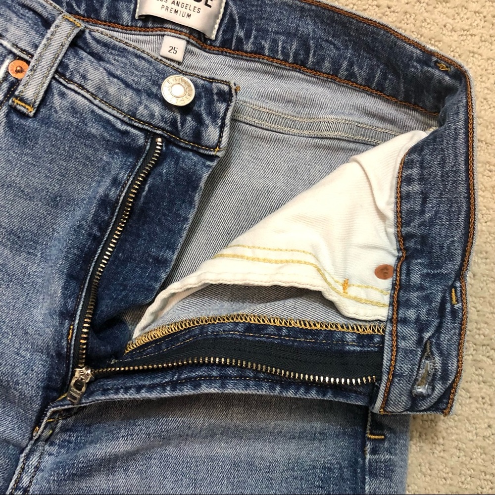 \AGOLDE\• Ruby Super High Rise Slim Straight - Picture 13 of 15